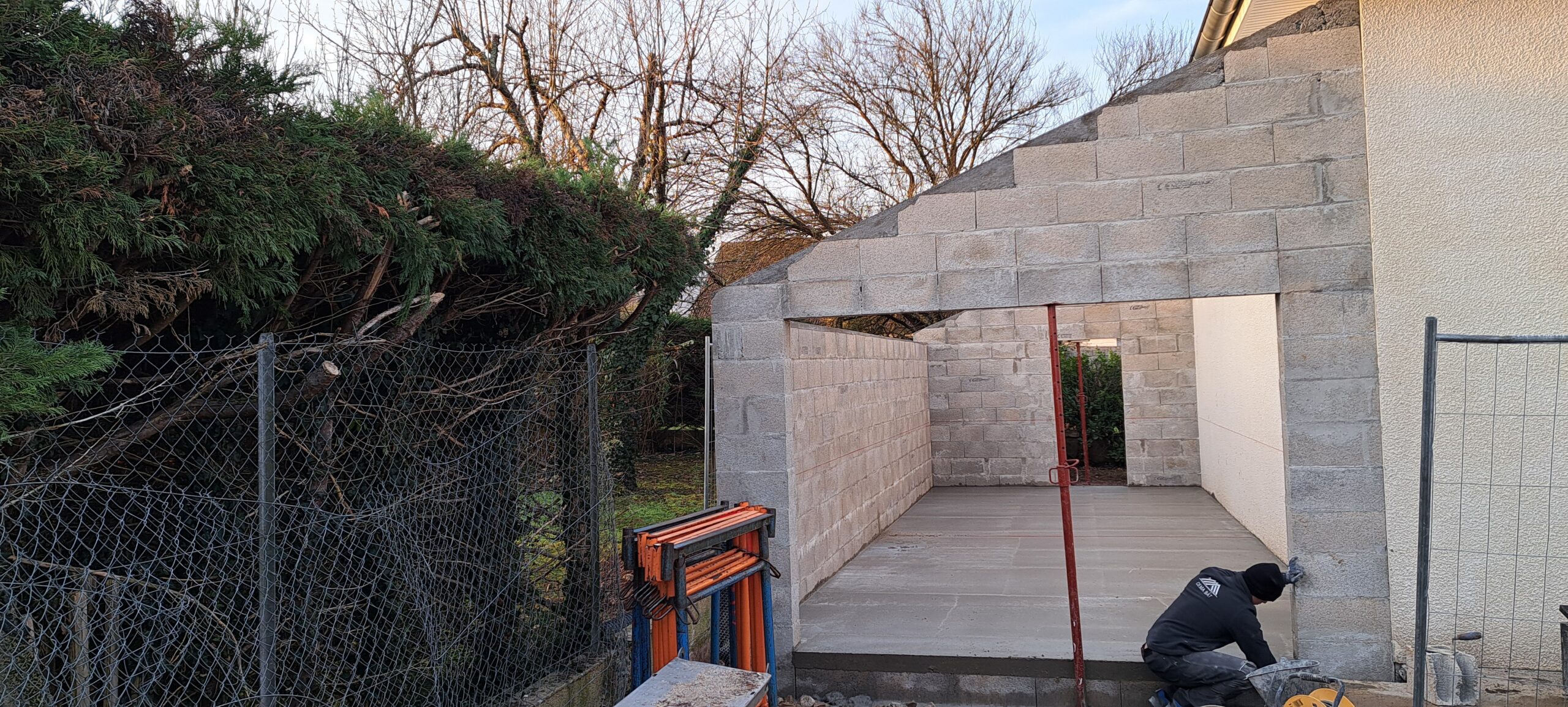 Construire un garage aménagement extérieur à Bourgoin-Jallieu