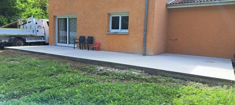 terrasse maconnerie entreprise d'aménagement extérieur