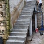 escalier exterieur maconnerie