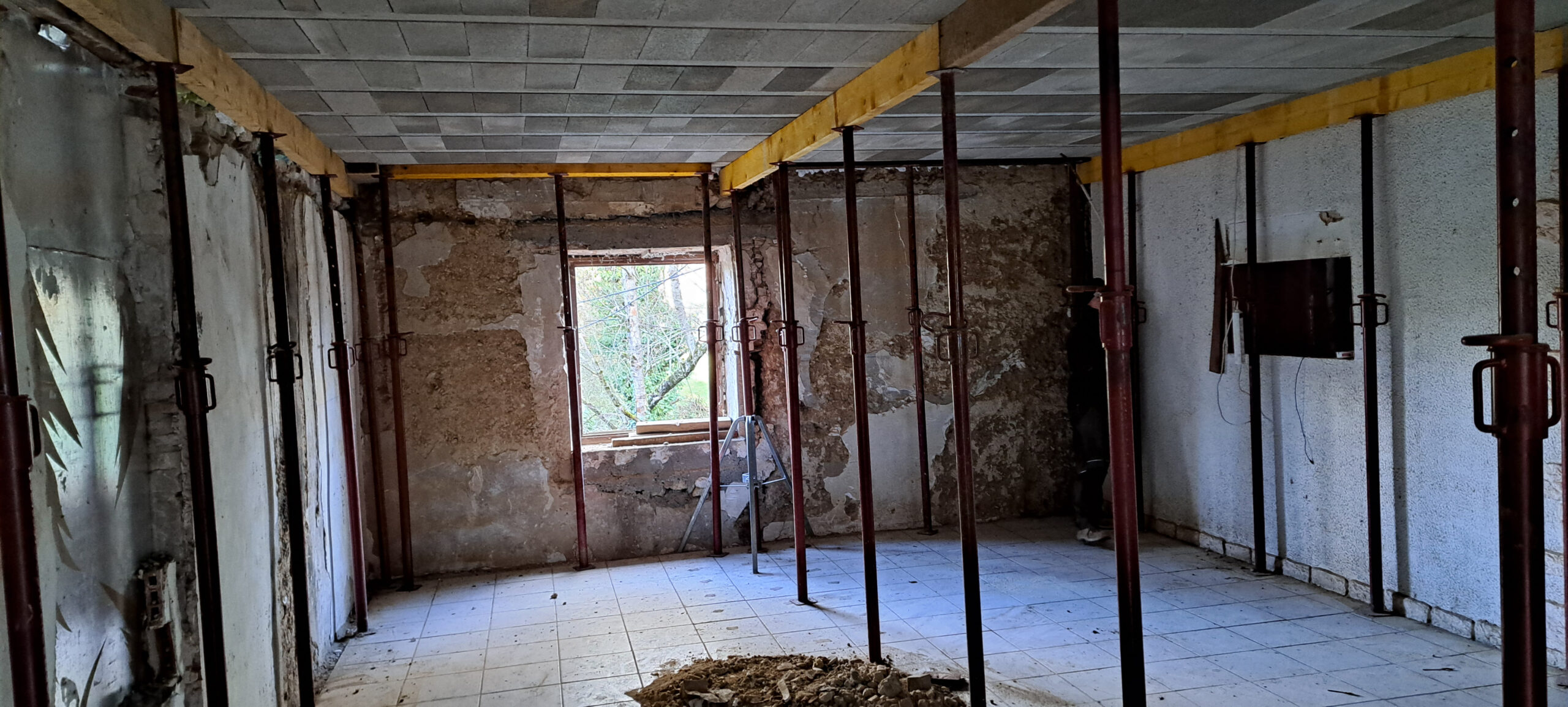 Réalisation des travaux de réhabilitation de maison ancienne
